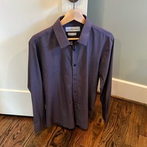 Mizzen + Main Men’s Oxford Dress Shirt (Medium Trim Fit)